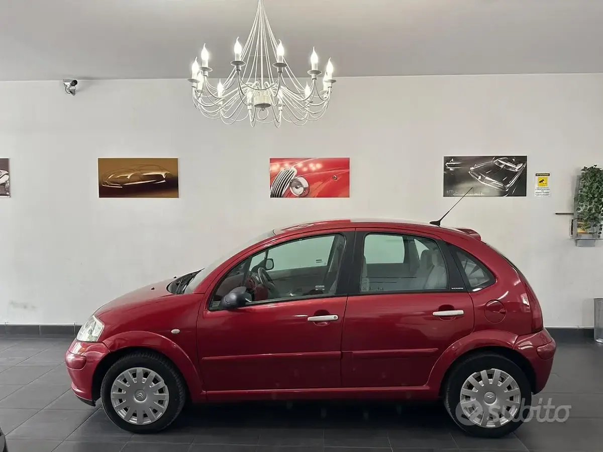 Usata Citroën C3 Exclusive 73 CV (53 kW) 2003 Rosso Berlina