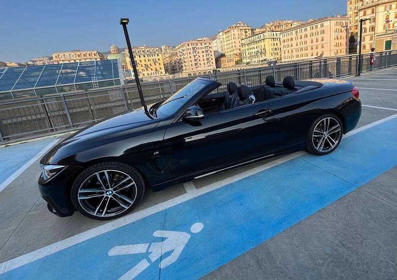 Usata BMW 420 M Sport 190 CV (139 kW) 2017 Nero Cabrio