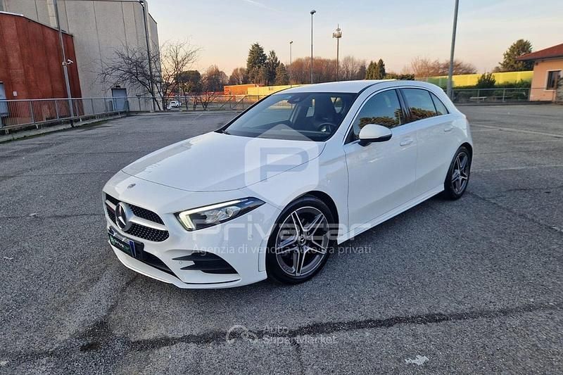Usata Mercedes A180 Premium 136 CV (100 kW) 2020 Bianco Berlina