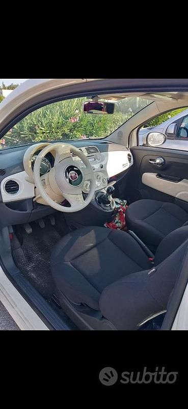 Usata Fiat 500 2009 Bianco Utilitaria