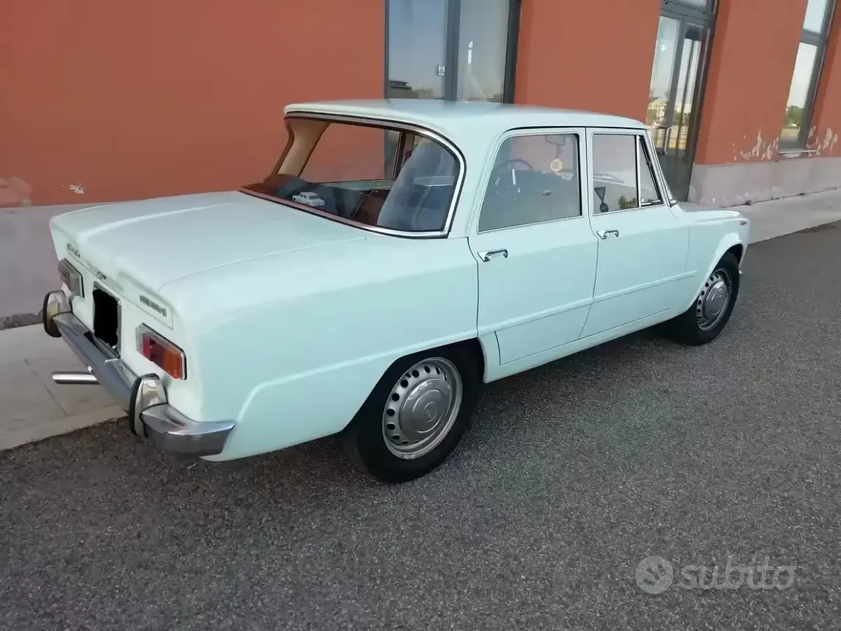 Usata Alfa Romeo Giulia 1300 Ti 1960 Bluazzurro Berlina