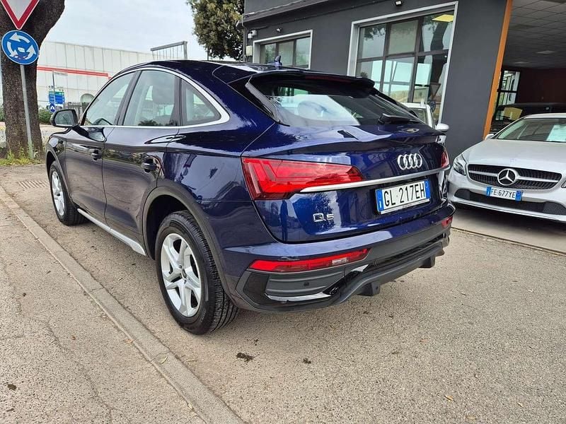 Usata Audi Q5 Sportback Advanced 204 CV (150 kW) 2022 Blu/azzurro SUV
