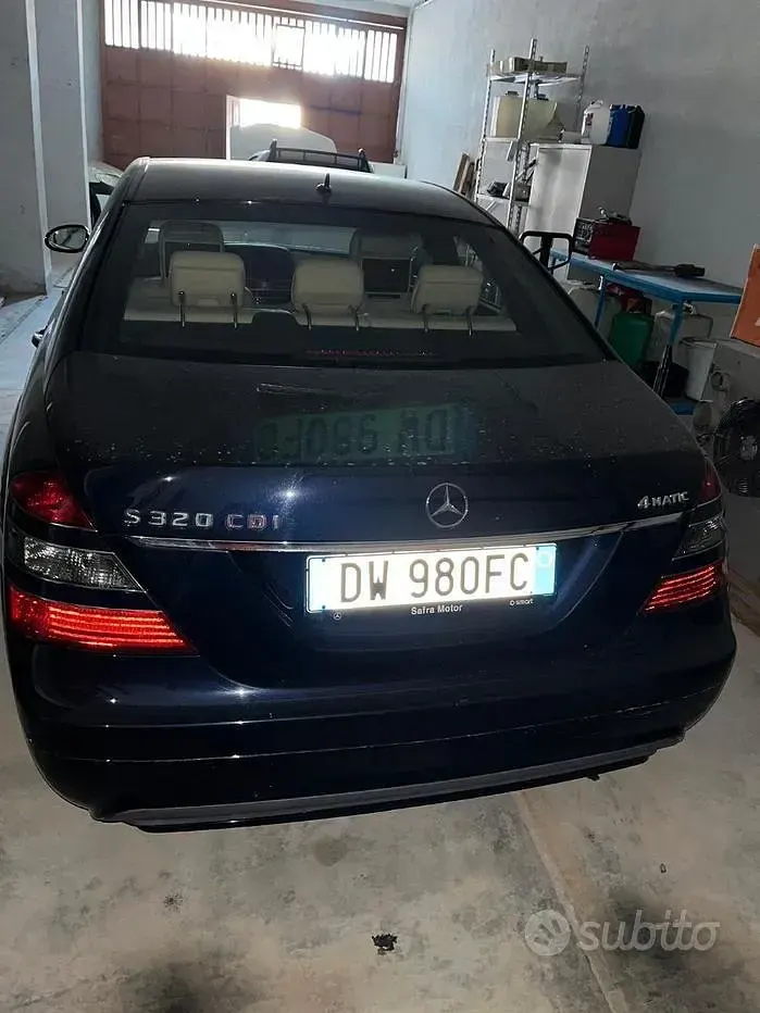 Usata Mercedes S320 AMG 204 CV (150 kW) 2009 Blu Berlina