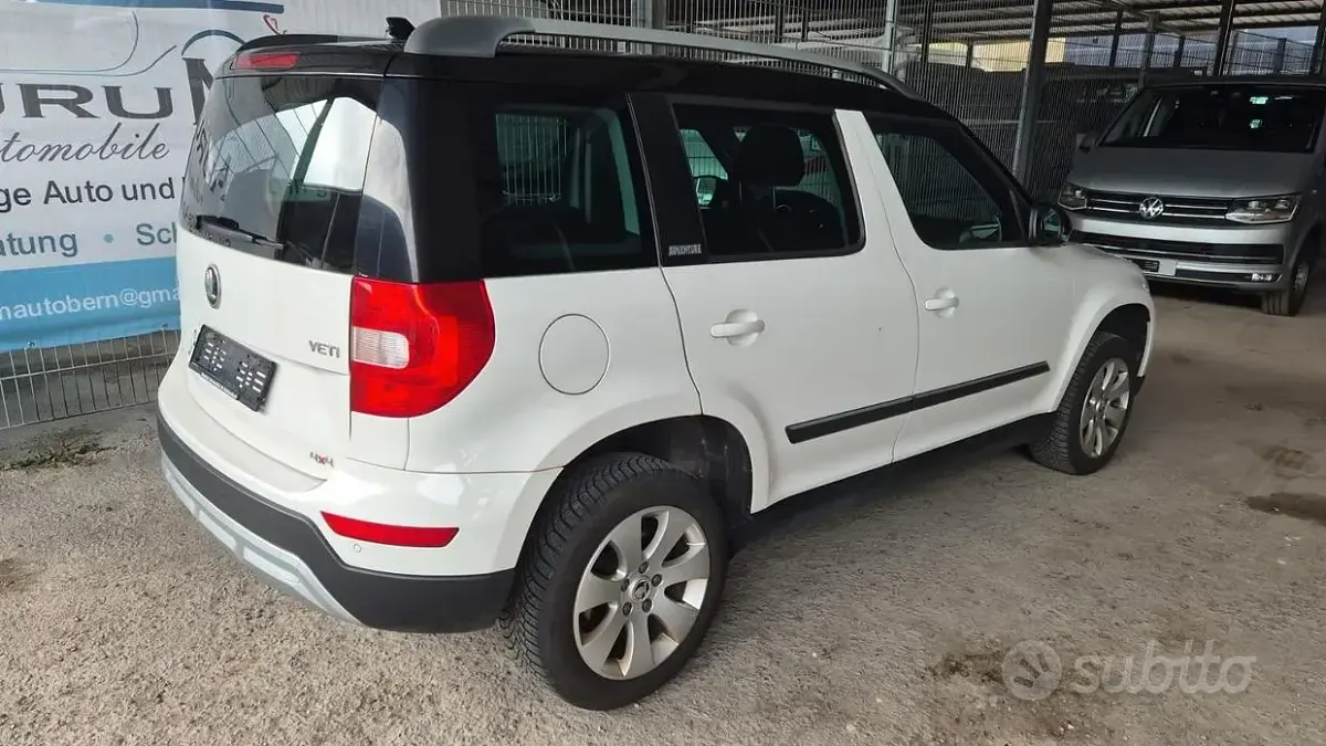Usata Skoda Yeti 110 CV (80 kW) 2015 Bianco SUV