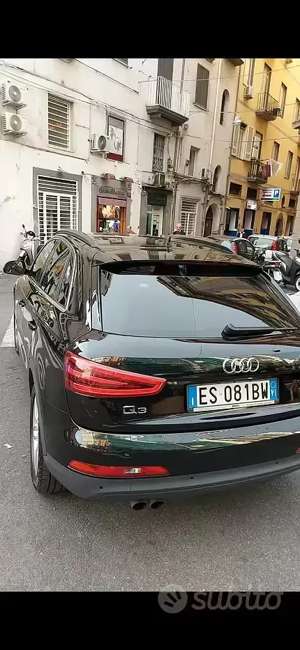 Usata Audi Q3 S-Line 140 CV (102 kW) 2013 Nero SUV