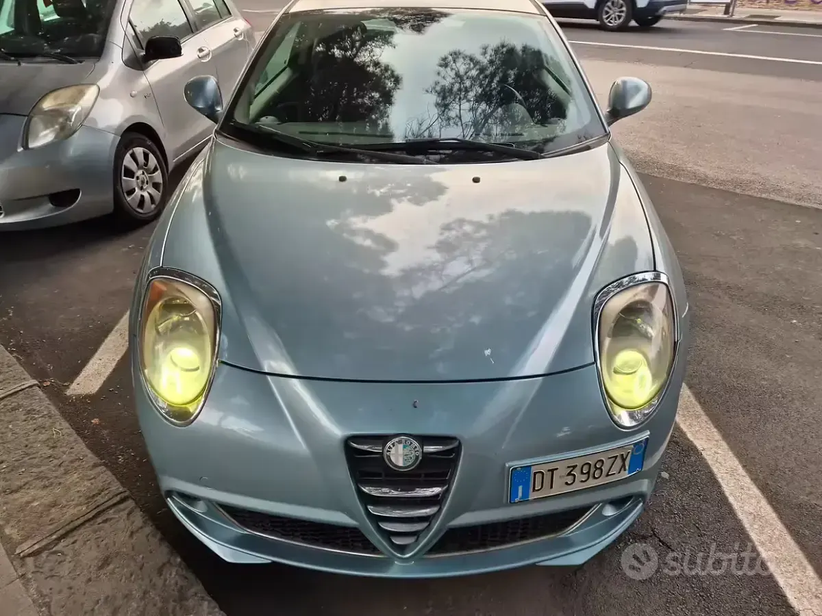 Gebraucht Alfa Romeo MiTo Distinctive 120 PS (88 kW) 2008 Blau Kleinwagen