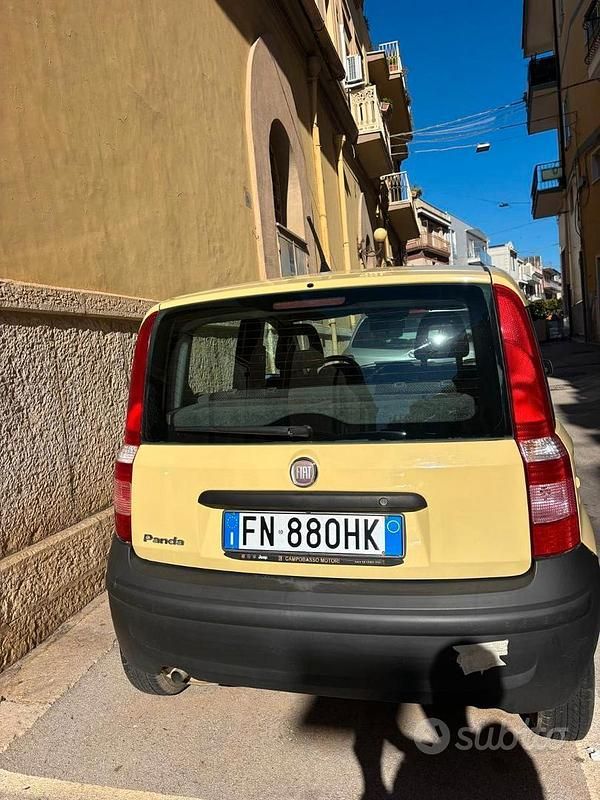 Usata Fiat Panda Active 54 CV (39 kW) 2009 Giallo Utilitaria