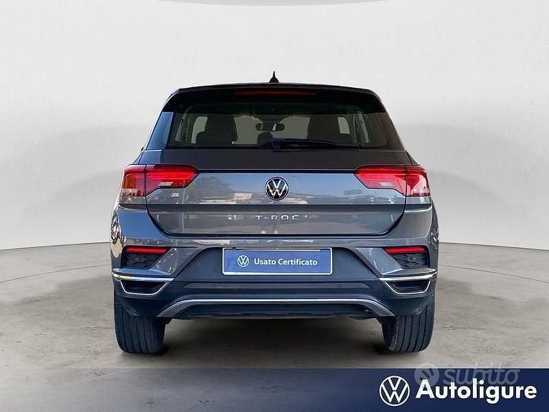 Usata VW T-Roc Style 110 CV (80 kW) 2021 Grigio SUV