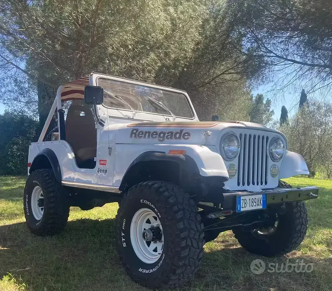 Usata Jeep CJ 1970 Bianco SUV