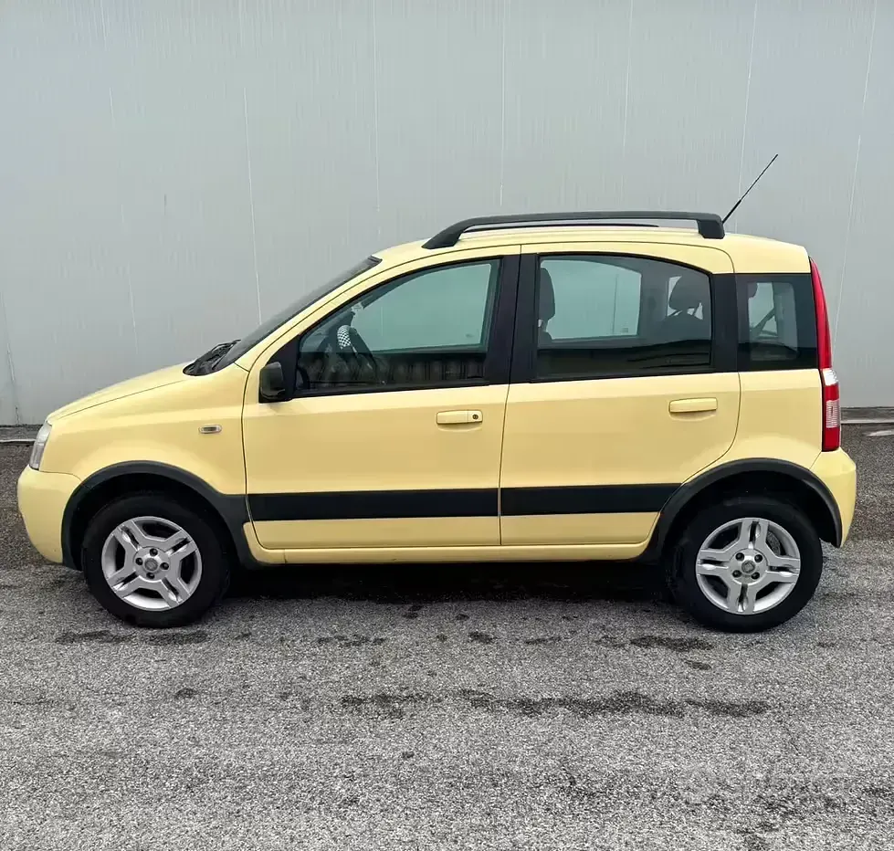 Usata Fiat Panda 60 CV (44 kW) 2008 Giallo Utilitaria