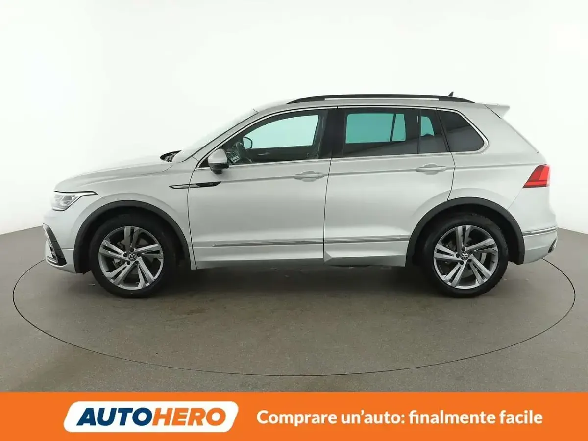 Brugt VW Tiguan R-line 150 HK (110 kW) 2021 Sølv SUV