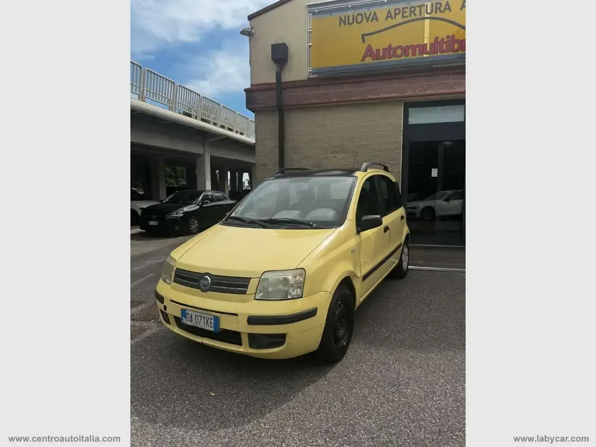 Usata Fiat Panda 60 CV (44 kW) 2006 Giallo Utilitaria