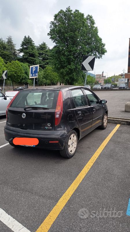Usata Fiat Punto 60 CV (44 kW) 2006 Nero Utilitaria