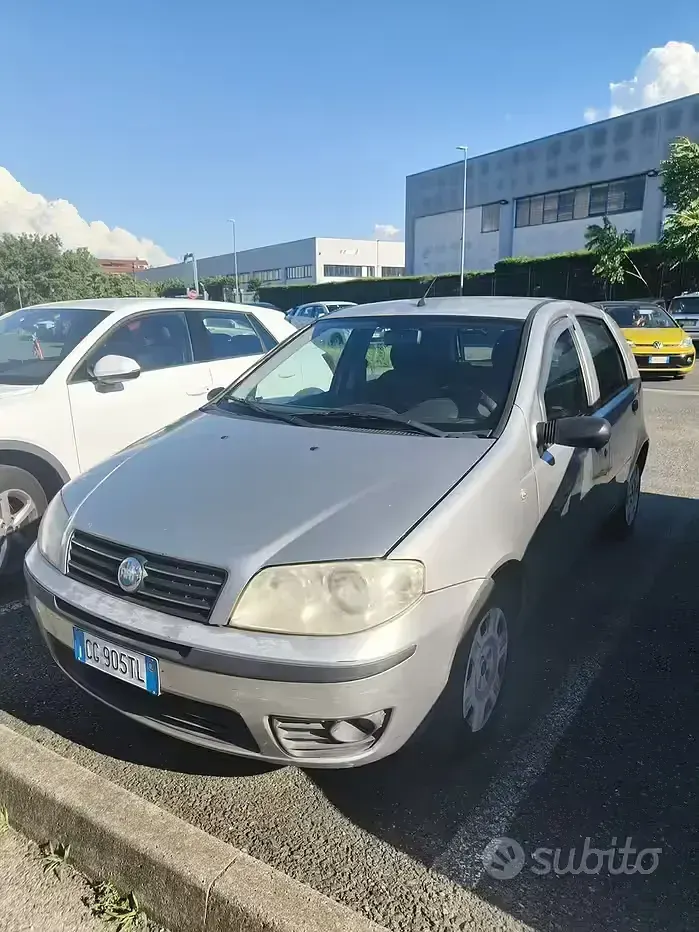 Usata Fiat Punto 2003 Grigio Utilitaria