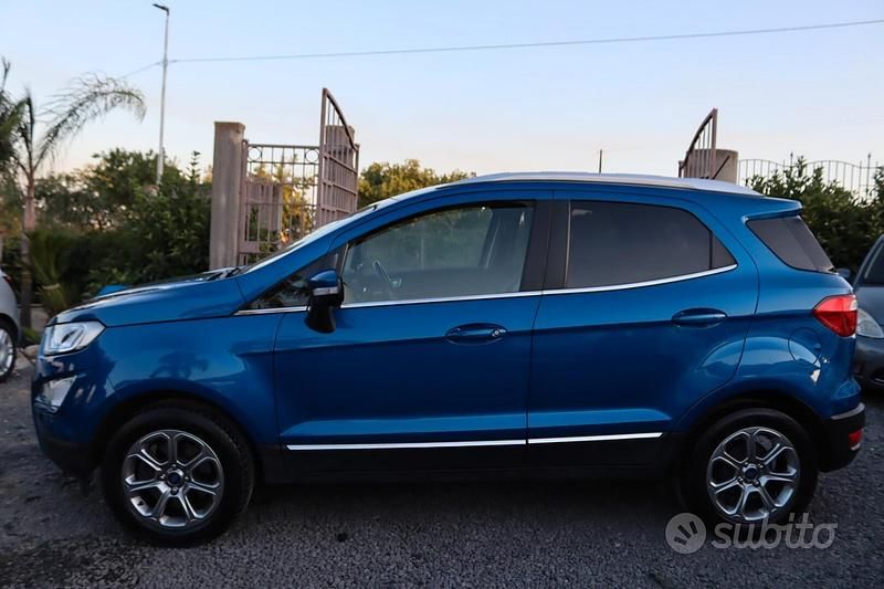Usata Ford Ecosport ST-Line 100 CV (73 kW) 2019 Blu SUV