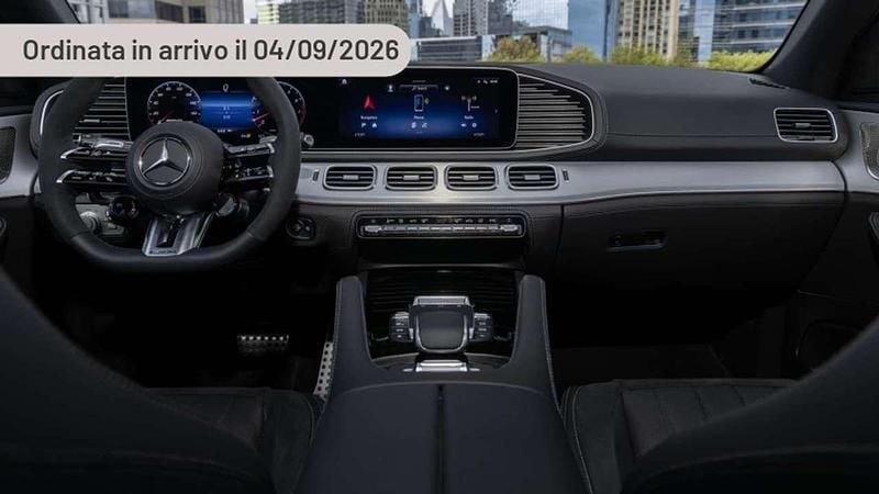 Nuova Mercedes GLE53 AMG AMG Line Premium 544 CV (400 kW) 2026 Argento Coupé
