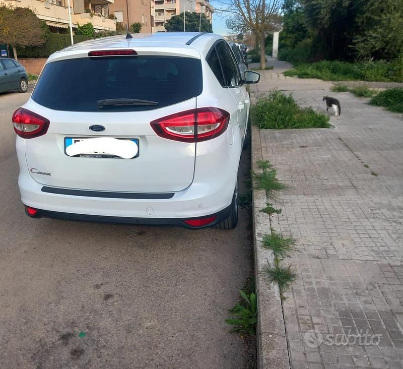 Usata Ford C-MAX 120 CV (88 kW) 2016 Bianco Monovolume