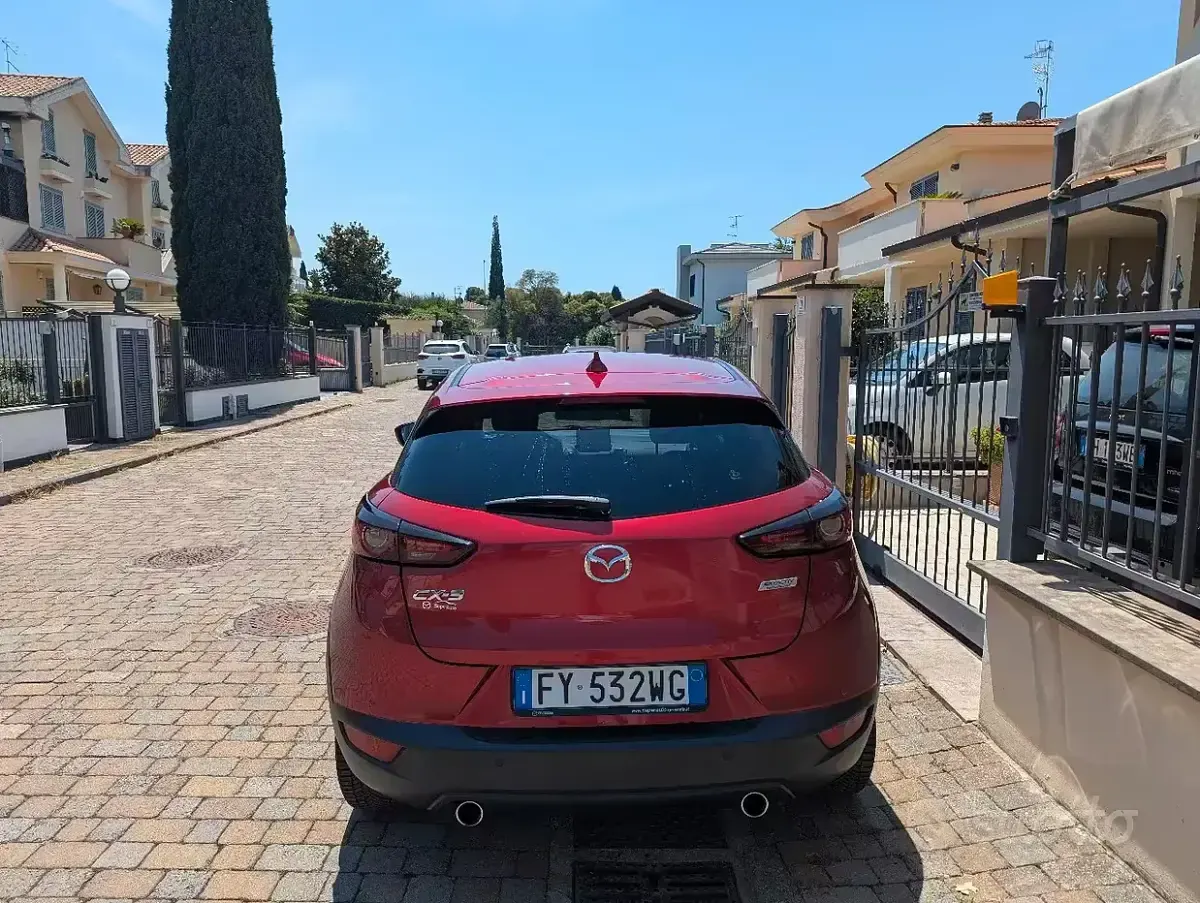 Usata Mazda CX-3 116 CV (85 kW) 2019 Rosso SUV