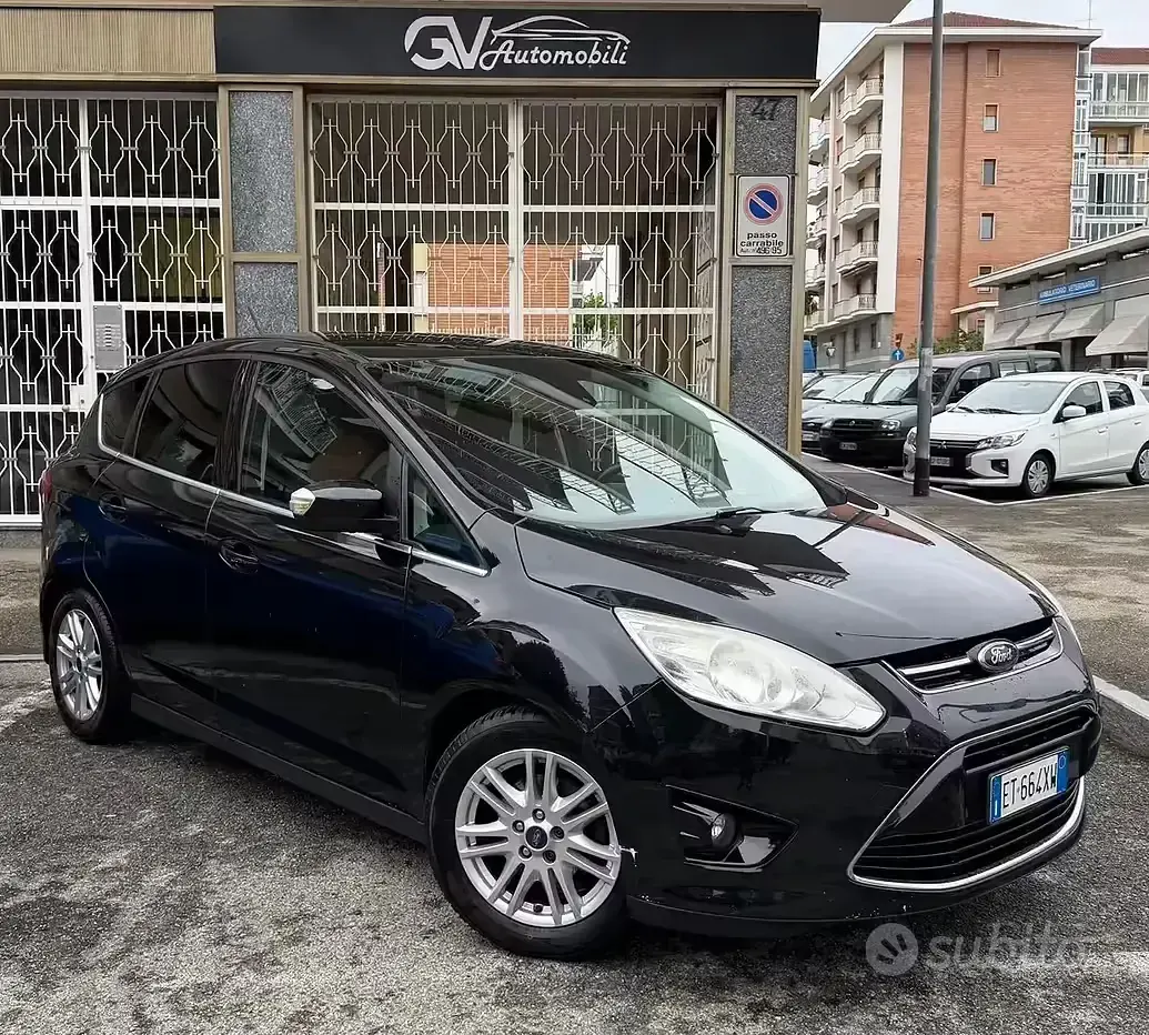 Usata Ford C-MAX Titanium 120 CV (88 kW) 2014 Nero Monovolume