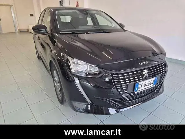 Usata Peugeot 208 Active 75 CV (55 kW) 2022 Grigio Utilitaria
