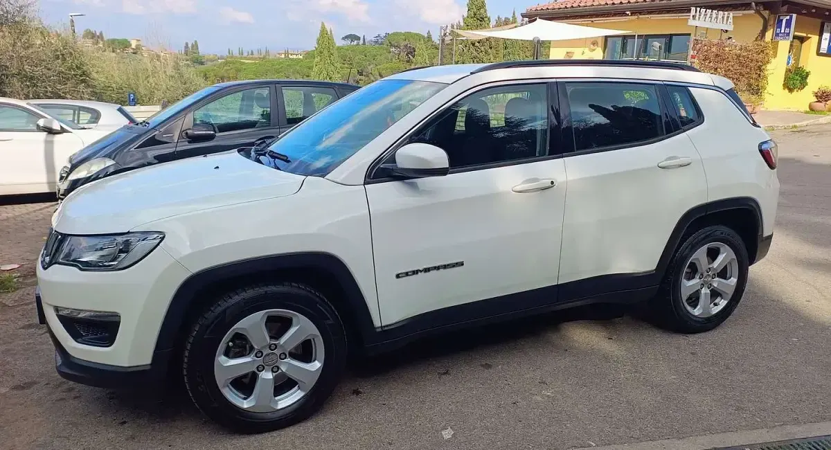 Usata Jeep Compass Longitude 120 CV (88 kW) 2018 Bianco SUV