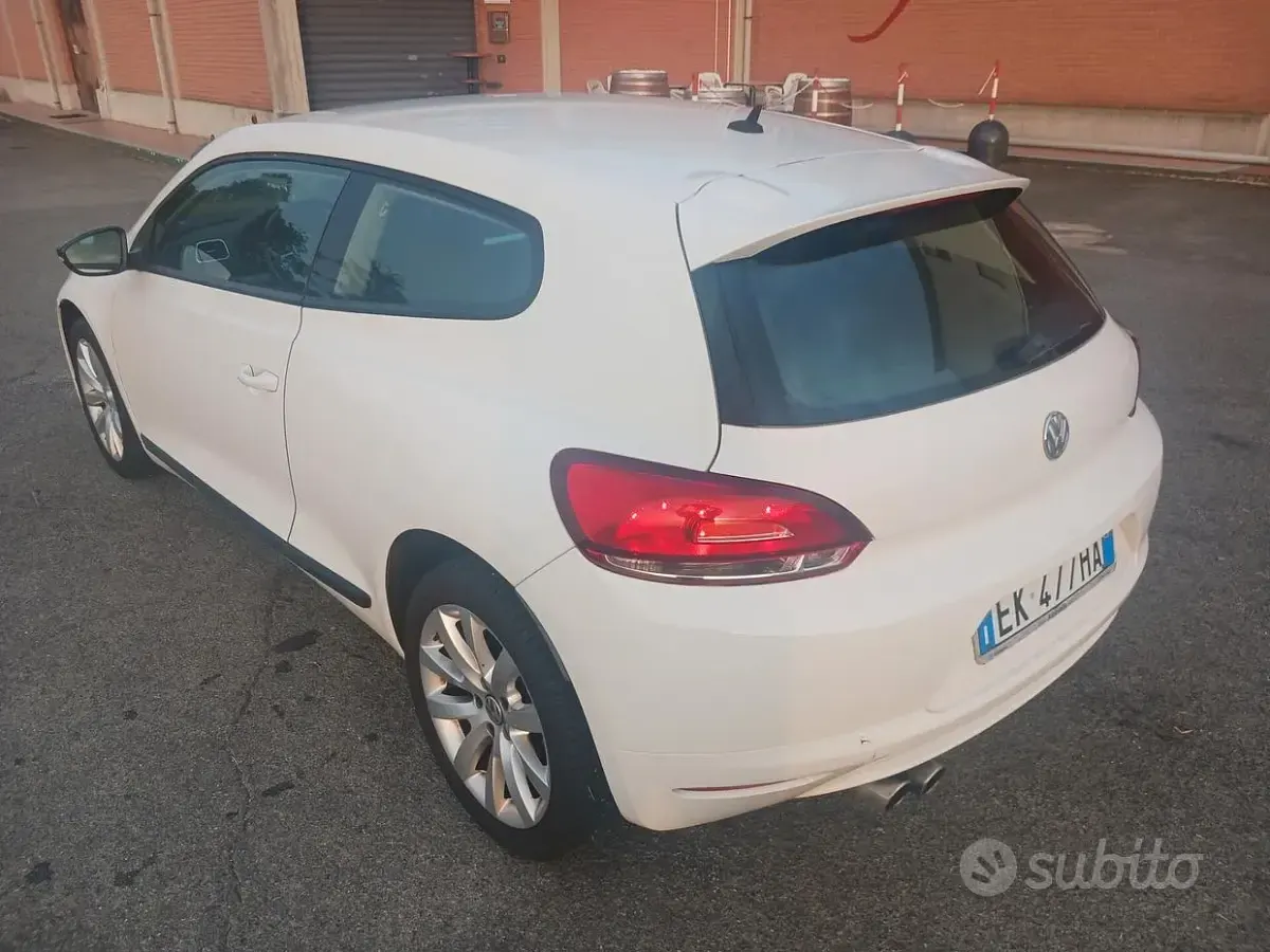 Usata VW Scirocco GT 140 CV (102 kW) 2012 Bianco Coupé