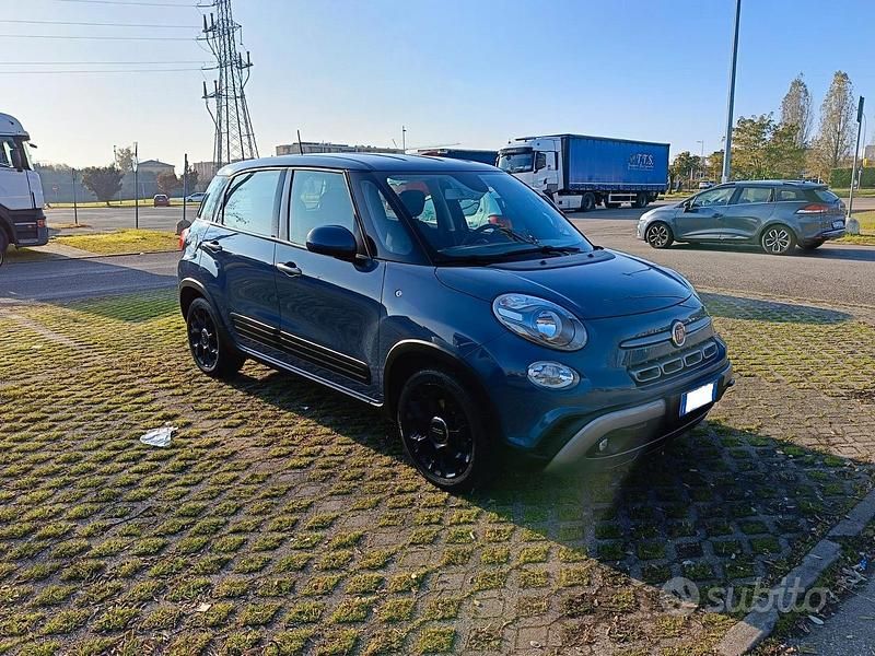 Usata Fiat 500L Cross 95 CV (69 kW) 2021 Blu Monovolume