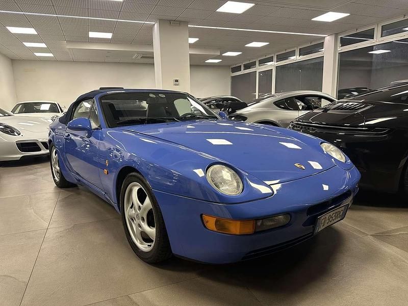 Usata Porsche 968 239 CV (175 kW) 1992 Blu/azzurro Cabrio