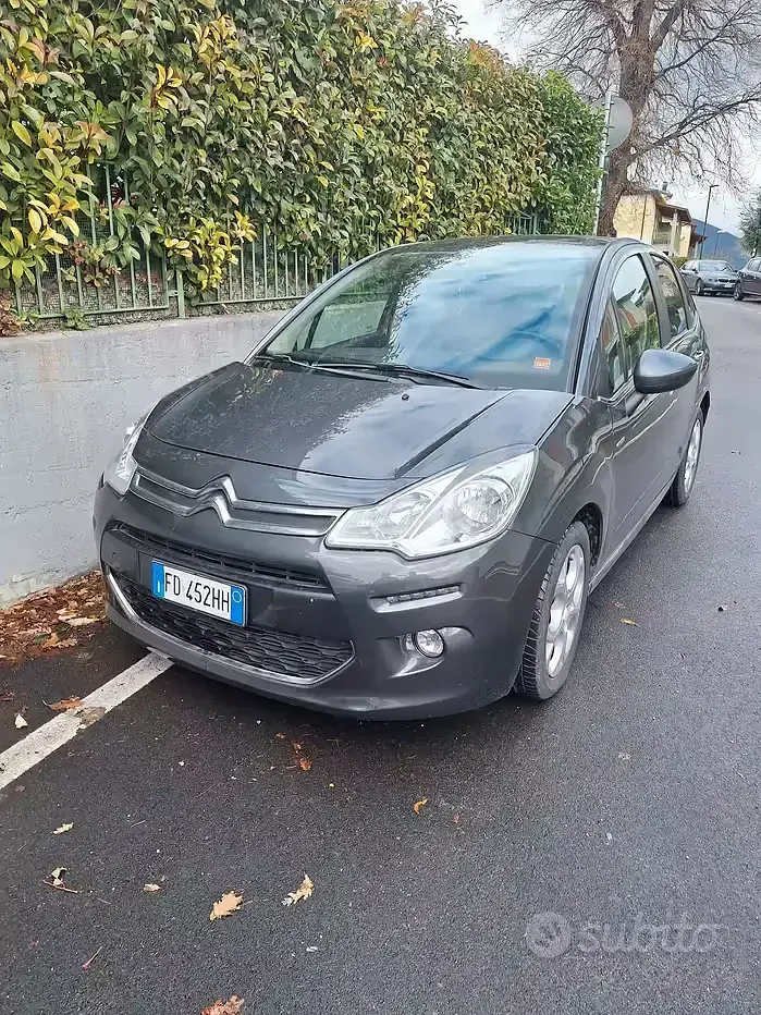 Usata Citroën C3 Exclusive 75 CV (55 kW) 2016 Grigio Berlina