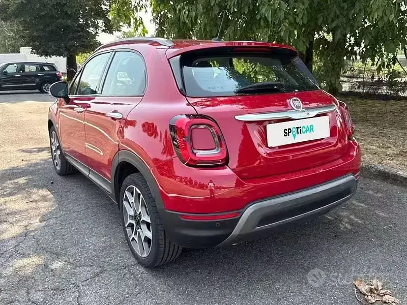 Usata Fiat 500X Cross 130 CV (95 kW) 2022 Rosso SUV