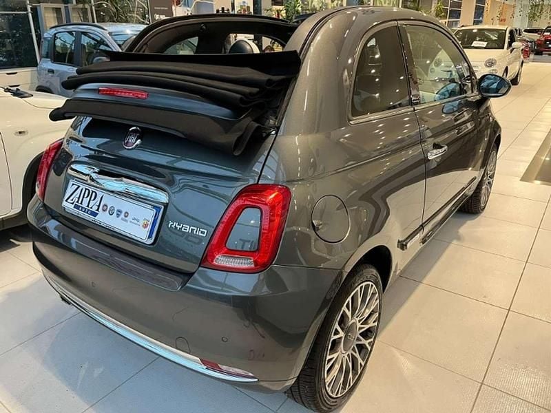 Usata Fiat 500C Lounge 69 CV (50 kW) 2021 Grigio Cabrio