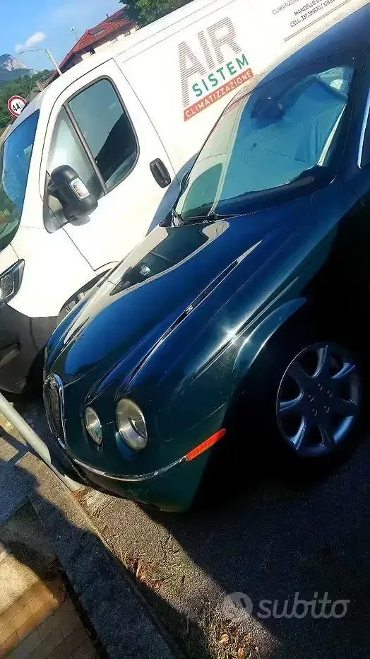 Usata Jaguar S-Type S 207 CV (152 kW) 2004 Verde Berlina