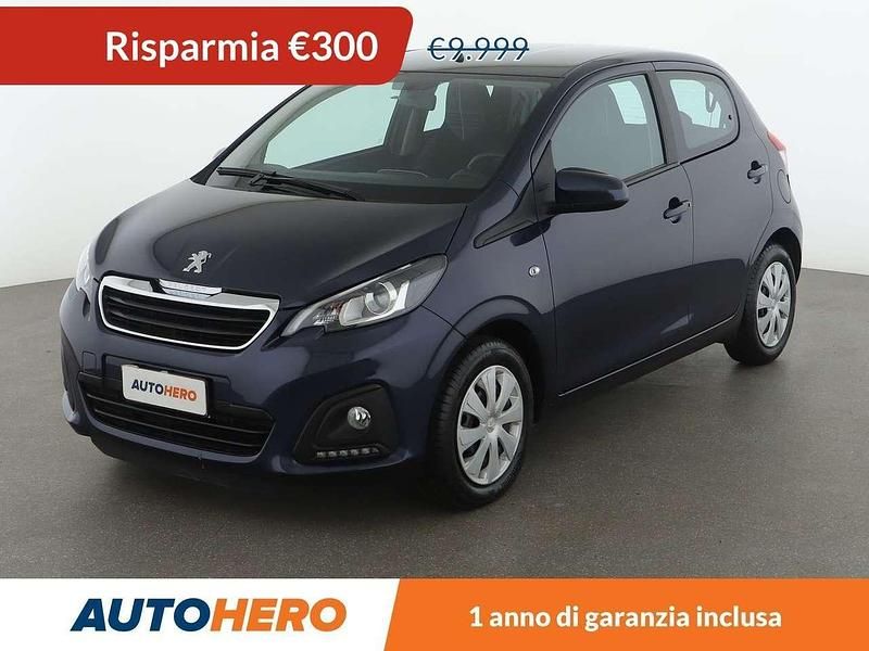Blu Usata 2018 Peugeot 108 Active Due volumi | 9699 € (Buon prezzo) - Immagine 1/3