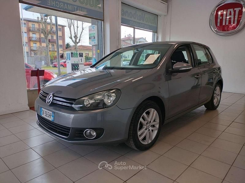Usata VW Golf VI 110 CV (80 kW) 2009 Grigio Utilitaria