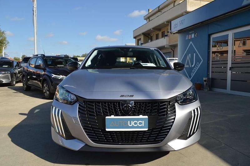 Usata Peugeot 208 Active 101 CV (74 kW) 2024 Argento Utilitaria
