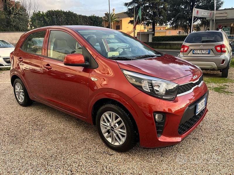 Usata Kia Picanto GT-Line 66 CV (48 kW) 2022 Nero Utilitaria