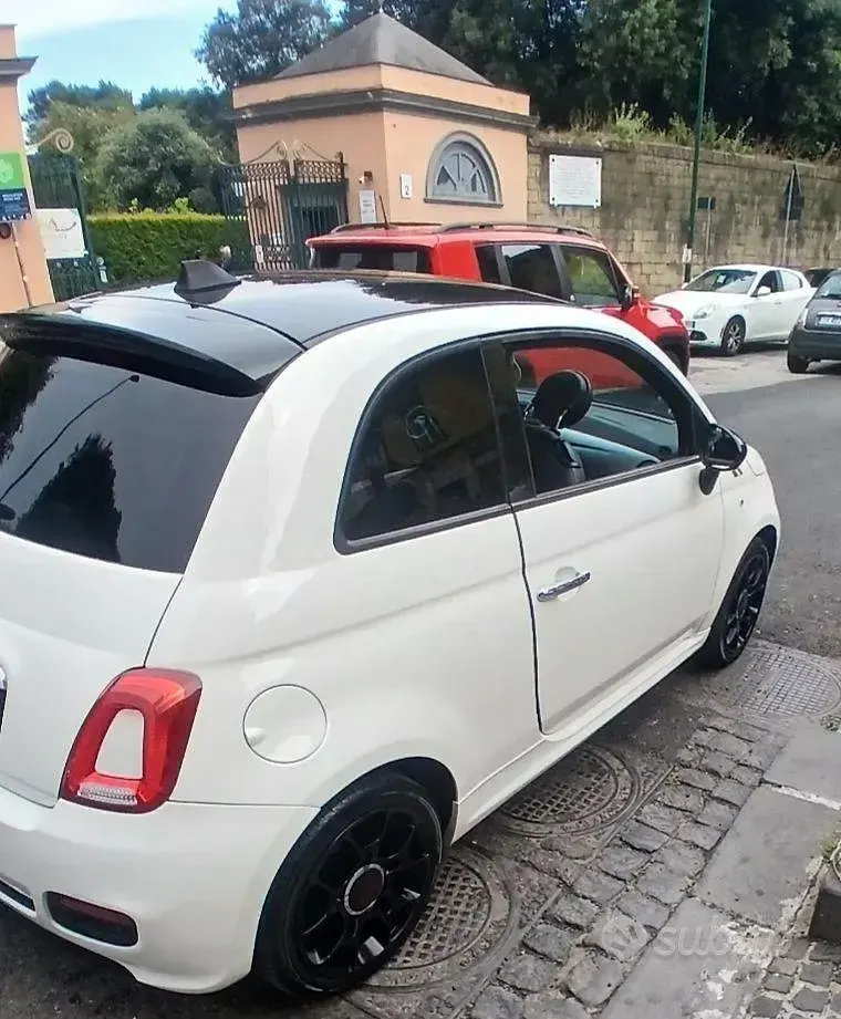 Usata Fiat 500 69 CV (50 kW) 2013 Bianco Utilitaria