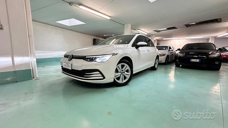 Usata VW Golf VIII 115 CV (84 kW) 2022 Bianco Berlina