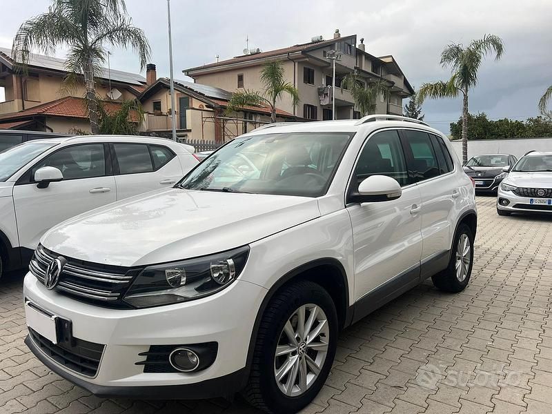 Usata VW Tiguan 140 CV (102 kW) 2012 Bianco SUV