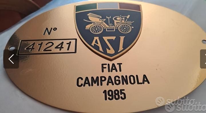 Usata Fiat Campagnola 72 CV (52 kW) 1985