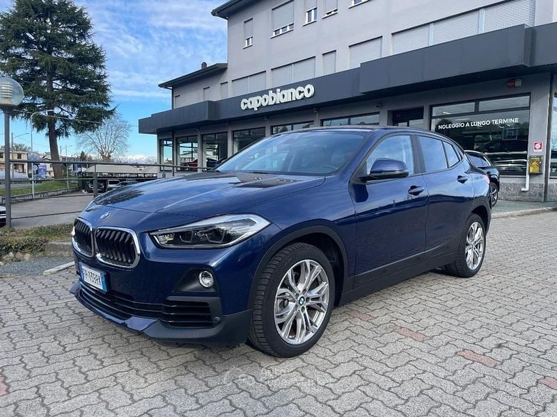 Usata BMW X2 Advantage 140 CV (102 kW) 2018 Blu SUV