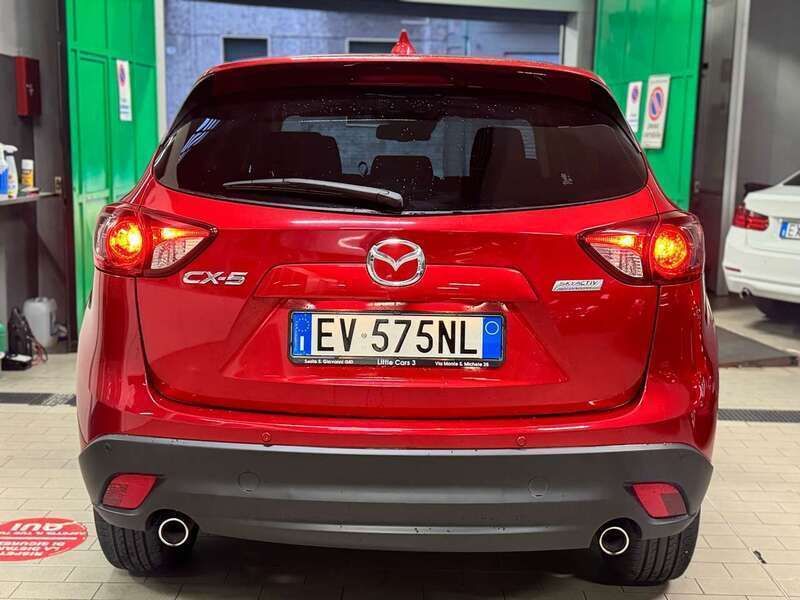 Usata Mazda CX-5 Evolve 150 CV (110 kW) 2014 Rosso SUV
