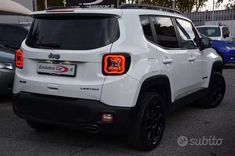 Usata Jeep Renegade Limited 190 CV (139 kW) 2020 Bianco pastello SUV