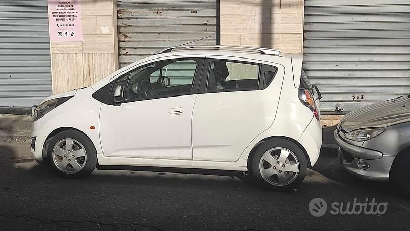 Usata Chevrolet Spark LT 2011 Bianco Utilitaria