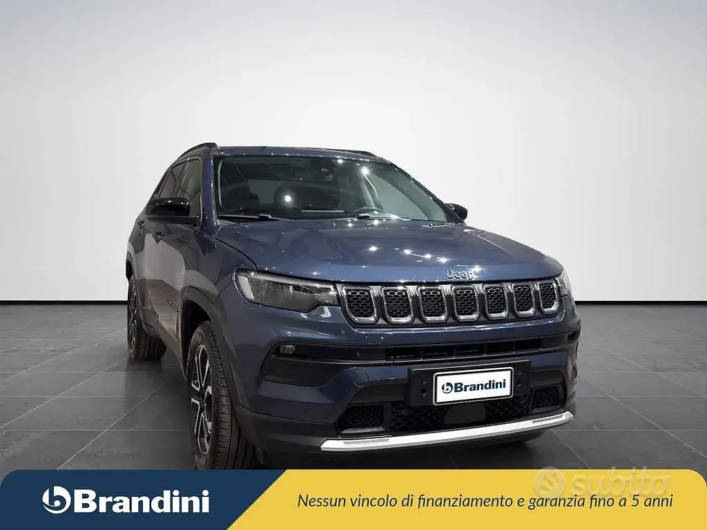 Usata Jeep Compass Limited 131 CV (96 kW) 2022 Blue shade metallic clear coat SUV