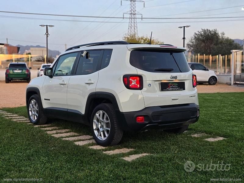 Usata Jeep Renegade Limited 130 CV (95 kW) 2022 Bianco SUV