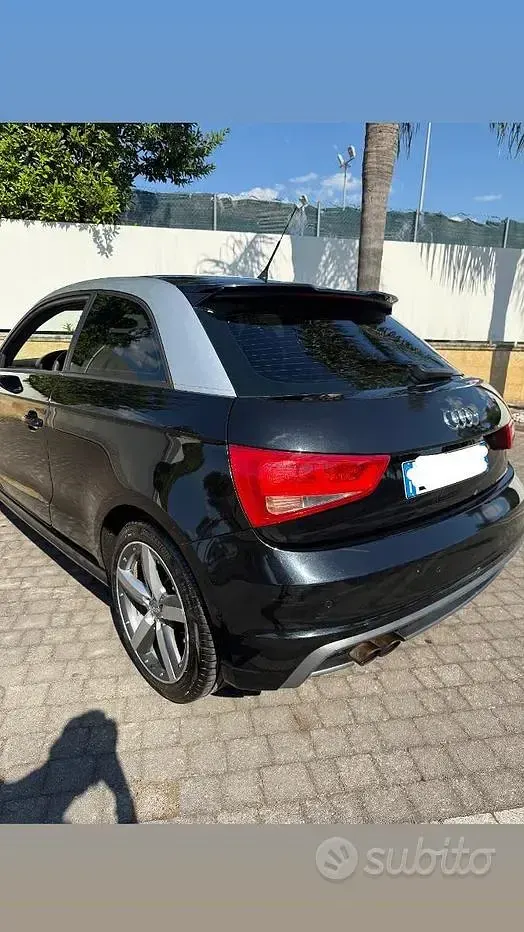Usata Audi A1 S-Line 185 CV (136 kW) 2012 Nero Utilitaria