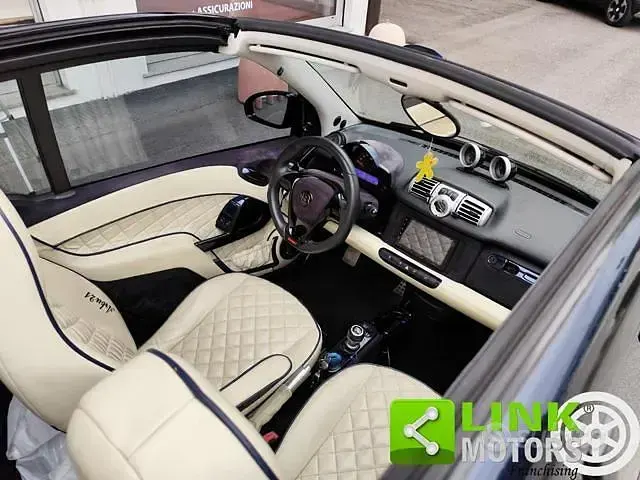 Usata Smart ForTwo Cabrio Brabus 102 CV (75 kW) 2011 Bluazzurro Cabrio