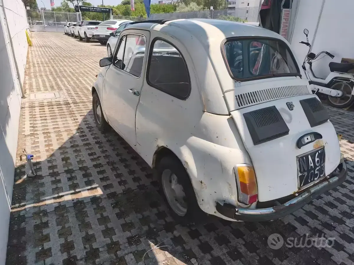 Usata Fiat 500 1960 Bianco Utilitaria