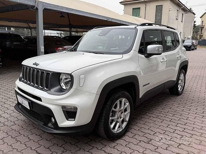 Bianco / pastello Usata 2022 Jeep Renegade Limited SUV | 21.900 € (Buon prezzo) - Immagine 1/4